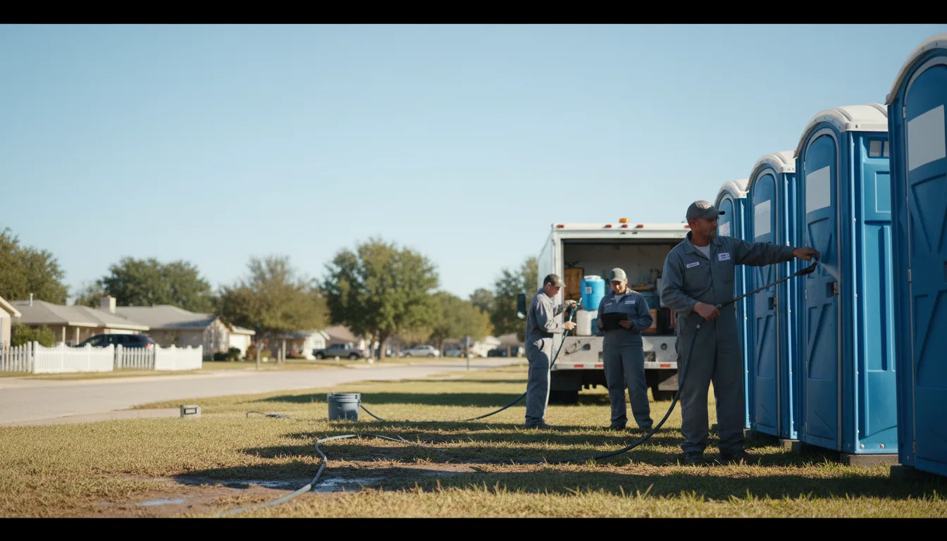Long-Term Portable Toilet Rental in Garner, AR near me